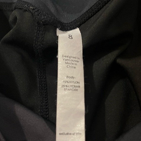 Lululemon Align High-Rise Leggings Heritage 365 Camo Deep Coal Multi 25” - Picture 5 of 5